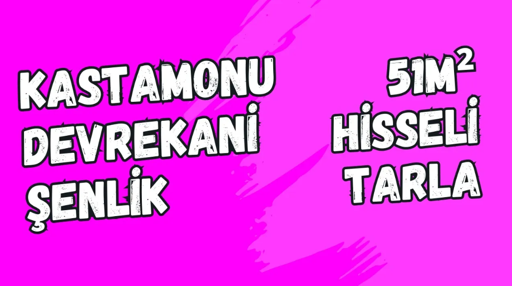 KASTAMONU DEVREKANİ ŞENLİK KÖYÜ 51M² HİSSELİ TARLAMIZ SATILIKTIR - KASTAMONU DEVREKANİ fotoğraf 8